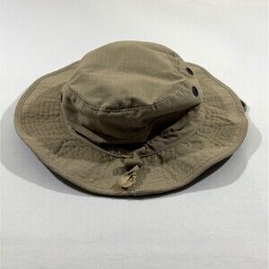 Tru Spec Boonie Hat Sun Hot Weather Type II Fishing Hat Khaki Rip Stop One Size